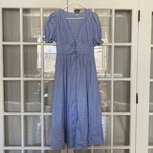 Hill House Sabrina Check Dress